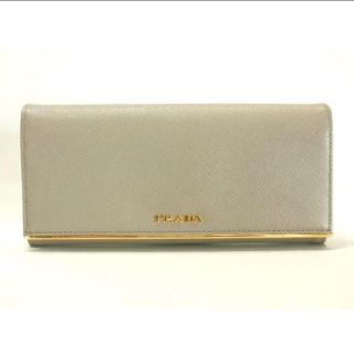 プラダ(PRADA)の【最終値下げ】プラダ サフィアーノ メタル 長財布(財布)