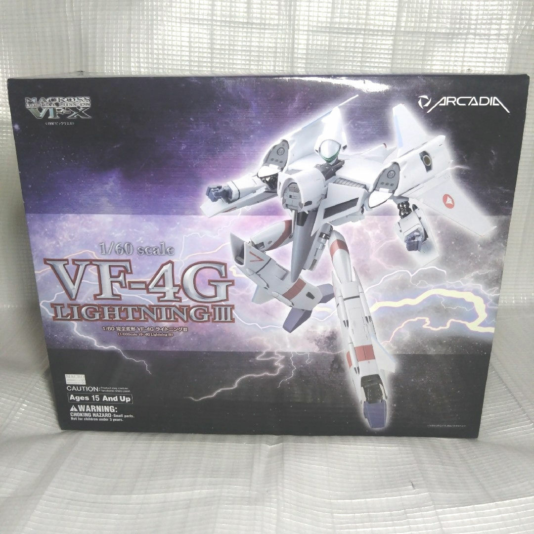 マクロス アルカディア 1/60完全変形 VF-4G ライトニングⅢ