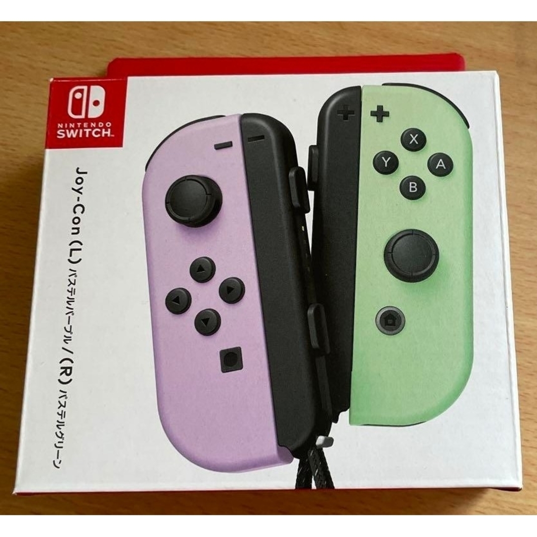 Nintendo Switch - 新品未使用 任天堂スイッチJoy-Con パステルパープル パステルグリーン