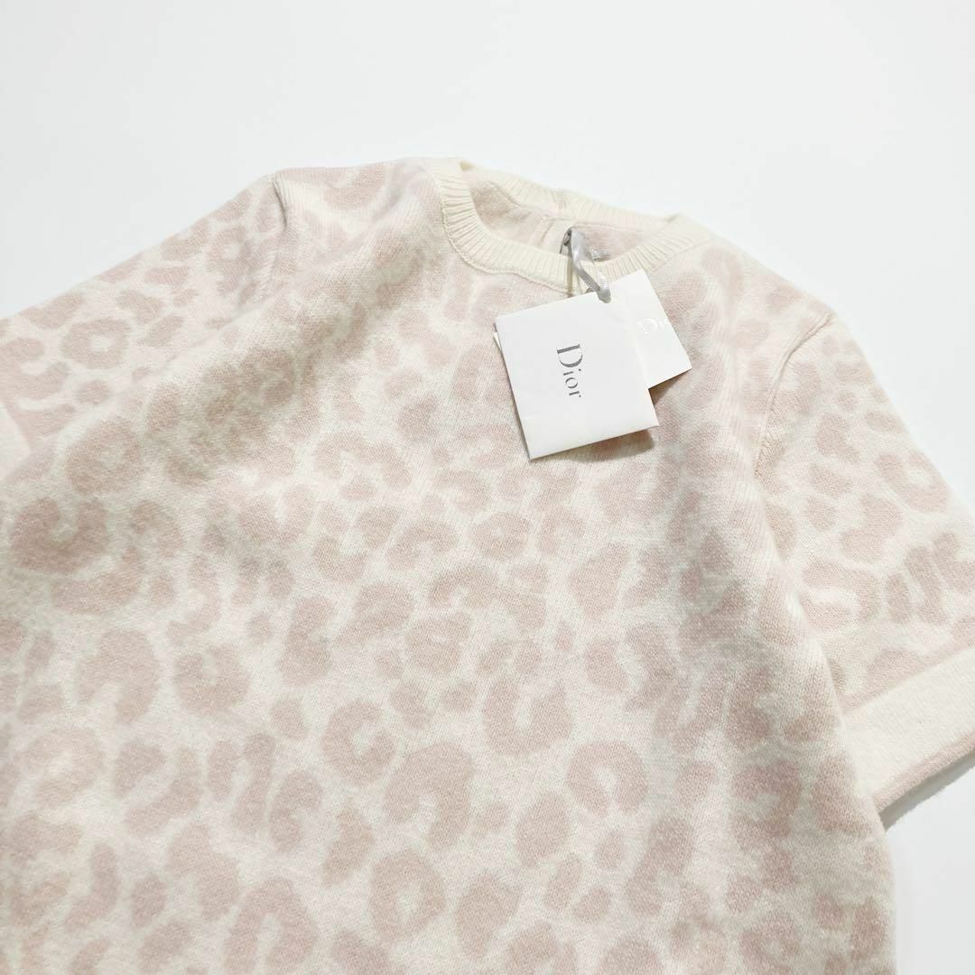 タグ付き☆未使用級】Christian Dior ワンピース レオパード タグ付き☆未使用級】Christian Dior ワンピース レオパード