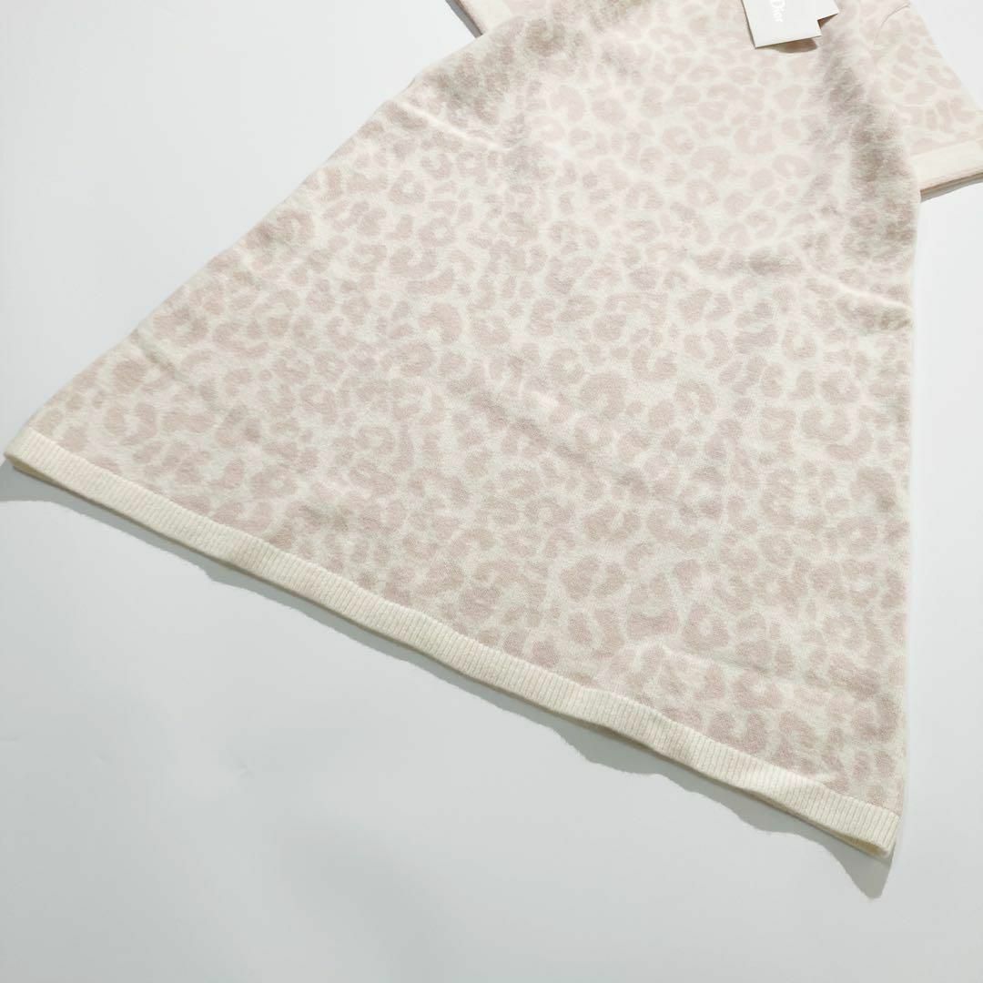 タグ付き☆未使用級】Christian Dior ワンピース レオパード タグ付き☆未使用級】Christian Dior ワンピース レオパード