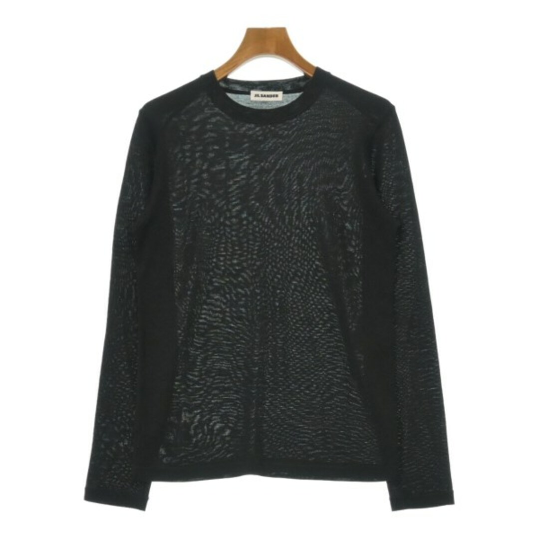 JIL SANDER ジルサンダー ニット・セーター 48(L位) 黒 【古着】 JIL SANDER ジルサンダー ニット・セーター 48(L位) 黒 【古着】