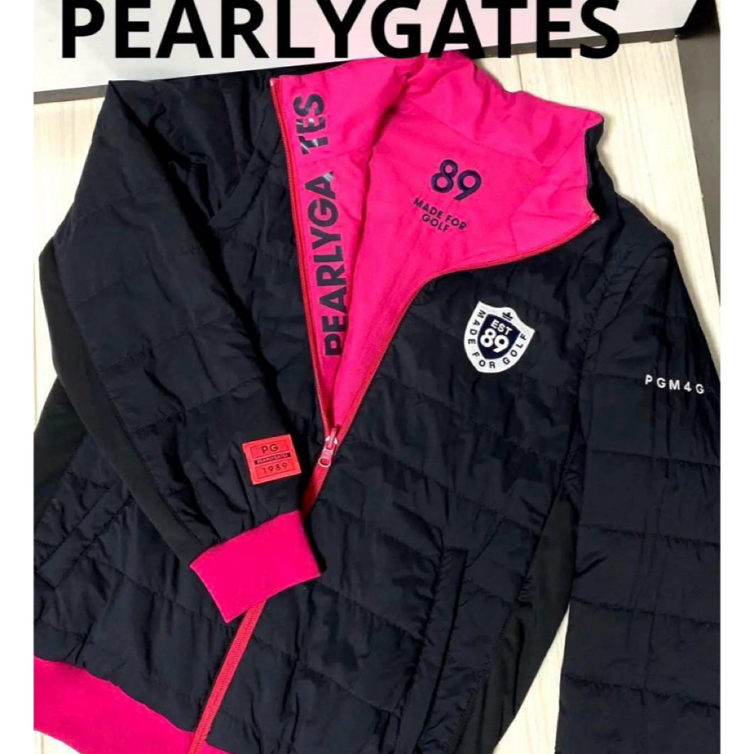 PEARLY GATES - パーリーゲイツ 4wayリバーシブル中綿ブルゾン PEARLY GATES - パーリーゲイツ 4wayリバーシブル中綿ブルゾン