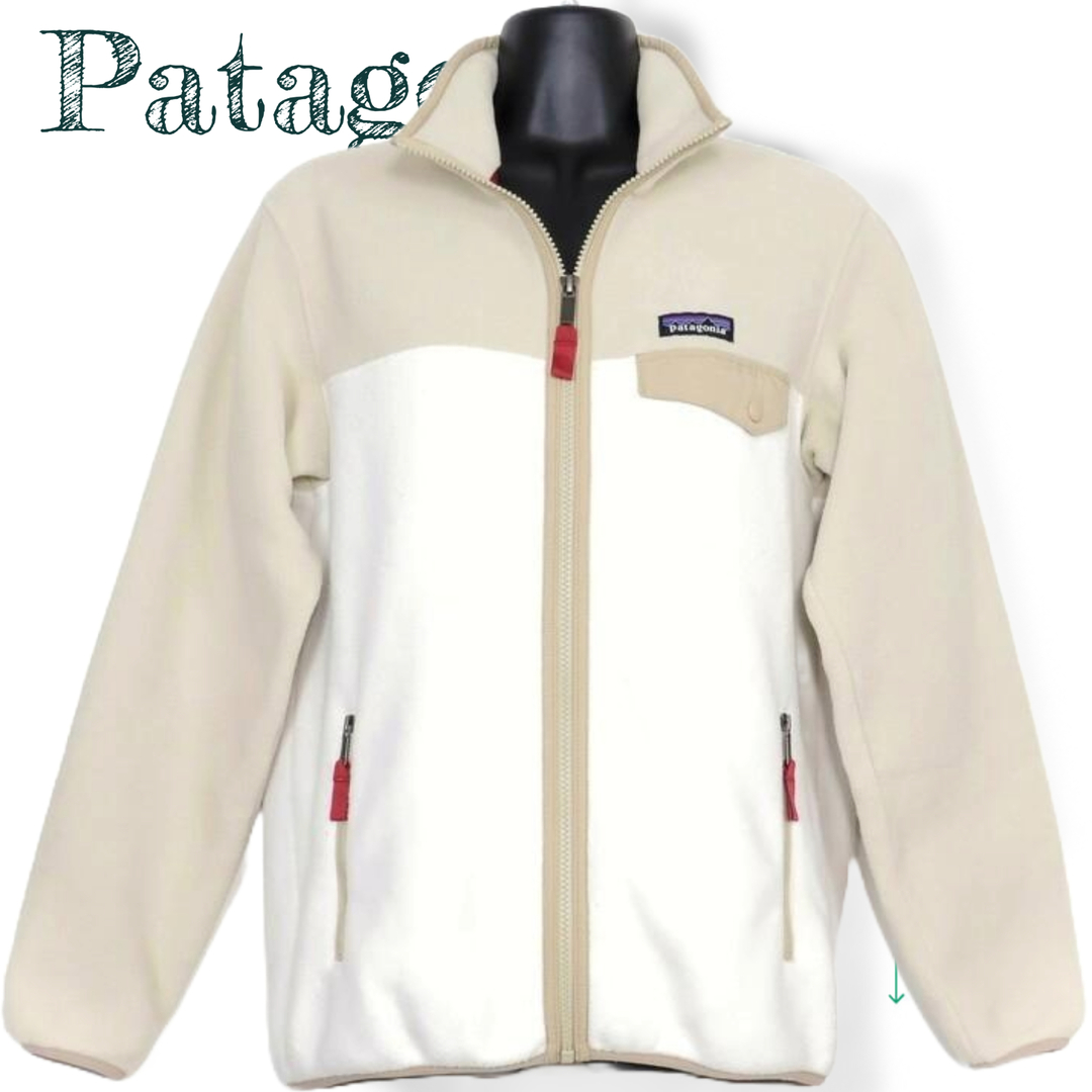 出産祝いなども豊富 Patagonia パタゴニア☆ナチュラルなバイカラー♪軽く暖かな着 女性用