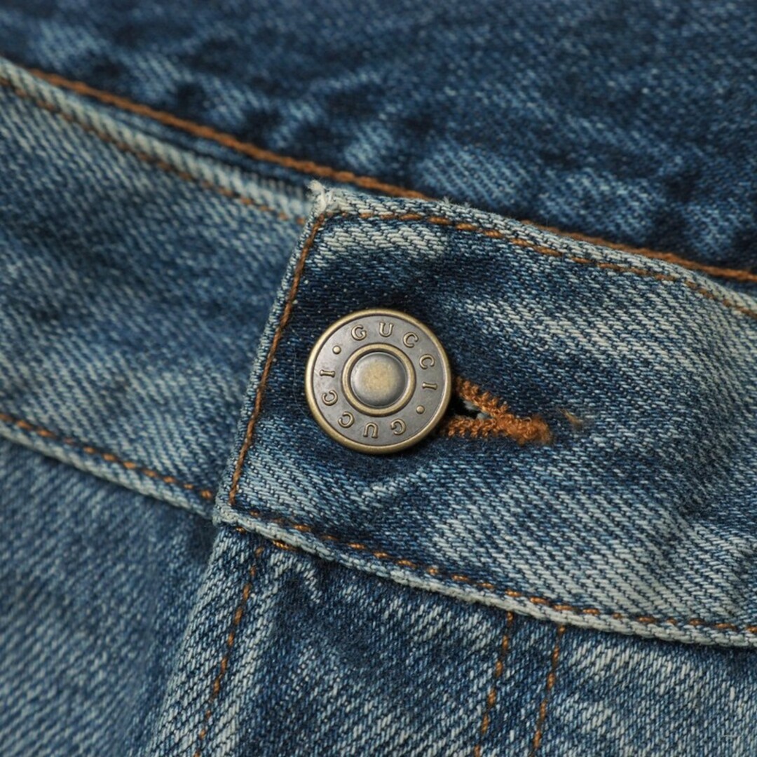 GUCCI - □美品□GUCCI グッチ デニムパンツ サイズ36 鹿刺繍 GUCCI - □美品□GUCCI グッチ デニムパンツ サイズ36 鹿刺繍