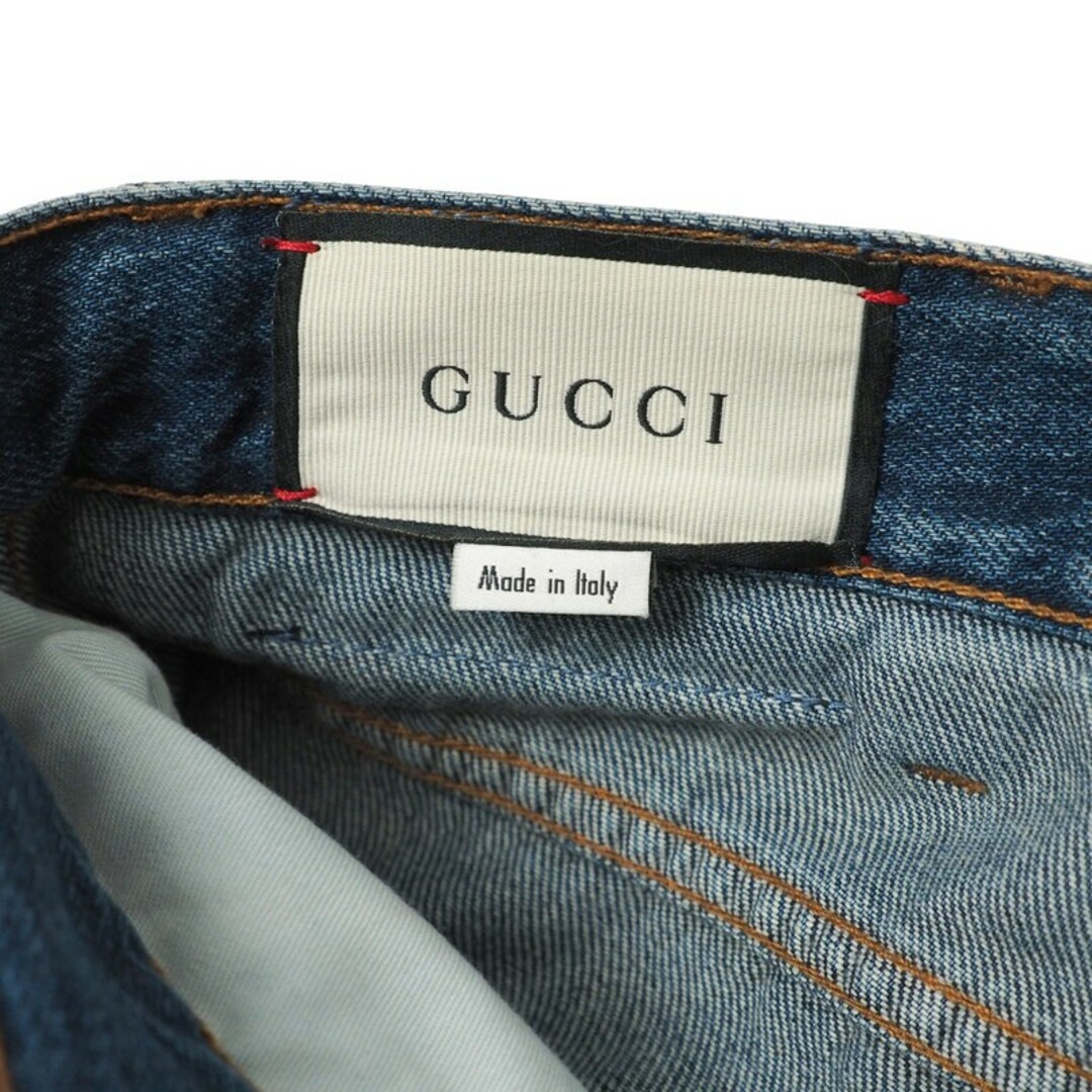 GUCCI - □美品□GUCCI グッチ デニムパンツ サイズ36 鹿刺繍 GUCCI - □美品□GUCCI グッチ デニムパンツ サイズ36 鹿刺繍