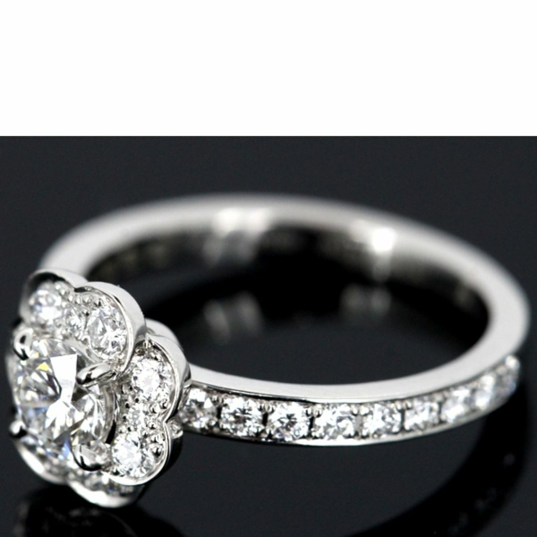 俄 - NIWAKA 俄 ダイヤモンド 0.31ct F-VVS2-3EX リング 花麗 俄 - NIWAKA 俄 ダイヤモンド 0.31ct F-VVS2-3EX リング 花麗