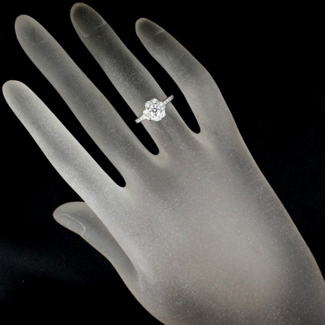 俄 - NIWAKA 俄 ダイヤモンド 0.31ct F-VVS2-3EX リング 花麗 俄 - NIWAKA 俄 ダイヤモンド 0.31ct F-VVS2-3EX リング 花麗