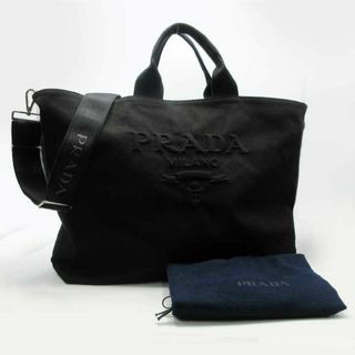 PRADA - プラダ バッグ トートバッグ PRADA ドリル キャンバス PRADA - プラダ バッグ トートバッグ PRADA ドリル キャンバス