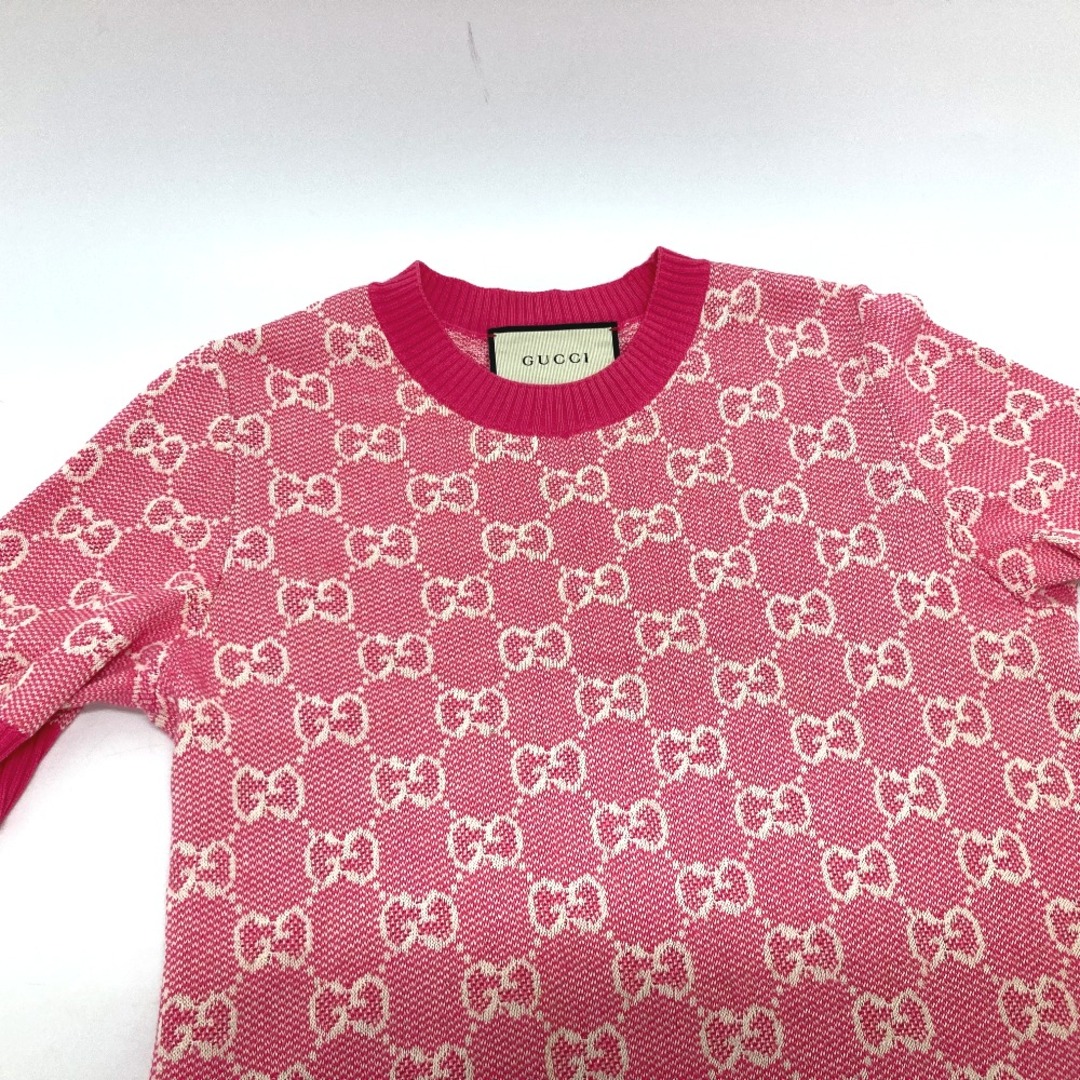 GUCCI - グッチ GUCCI GGジャガード 629464 20AW 半袖 ニット GUCCI - グッチ GUCCI GGジャガード 629464 20AW 半袖 ニット