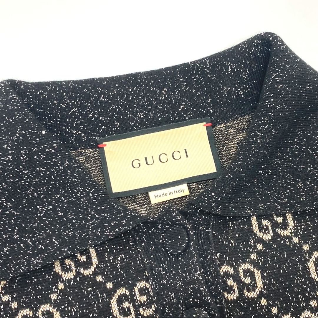 GUCCI - グッチ GUCCI ラメ GGジャガード 678437 ポロドレス GUCCI - グッチ GUCCI ラメ GGジャガード 678437 ポロドレス
