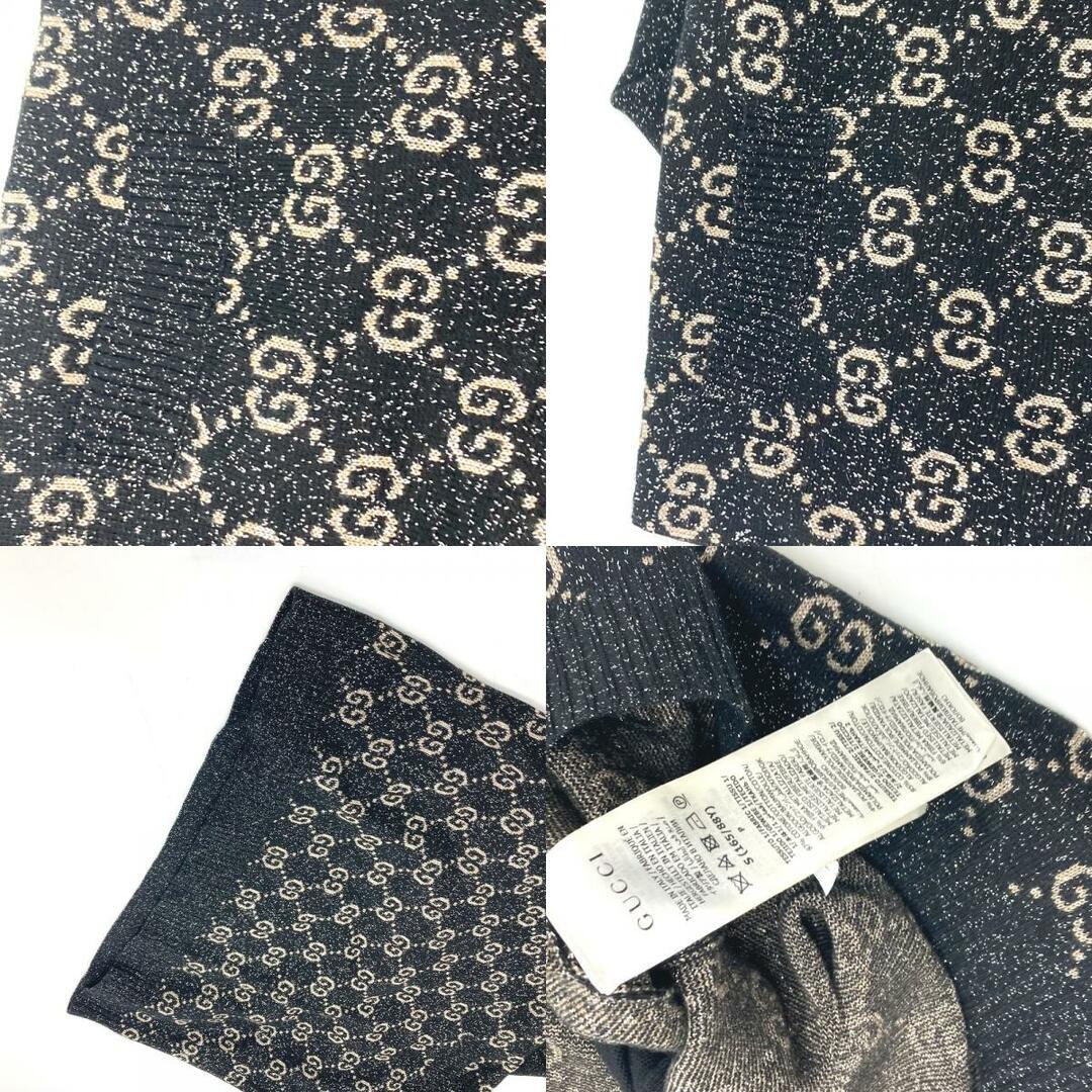 GUCCI - グッチ GUCCI ラメ GGジャガード 678437 ポロドレス GUCCI - グッチ GUCCI ラメ GGジャガード 678437 ポロドレス