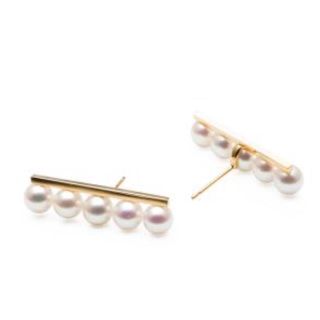 ミキモト(MIKIMOTO)のTASAKI バランスピアス タサキ 田崎真珠(ピアス)