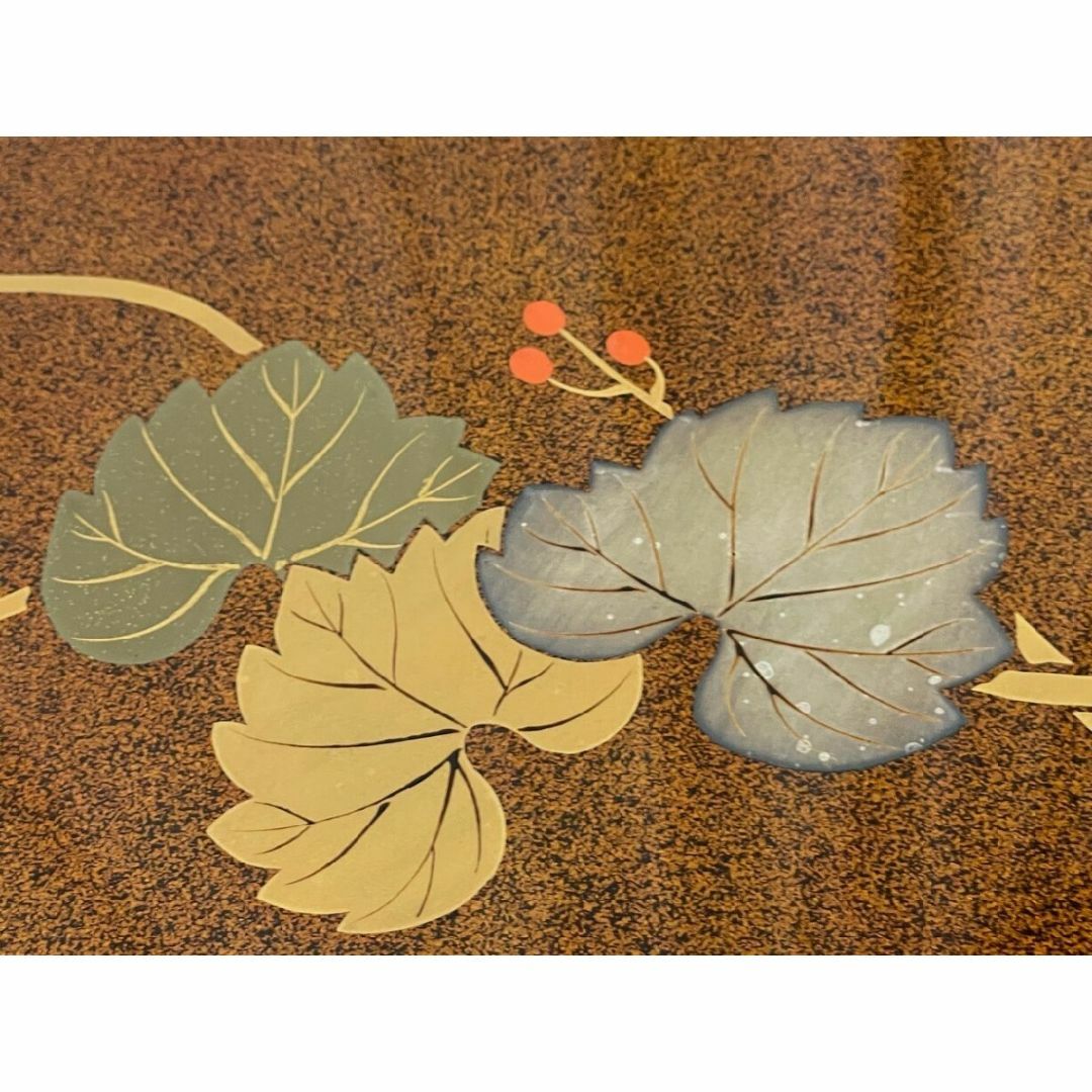 GA37 輪島塗 家元丸八 野義漆器謹製 蒔絵 座卓 /K4 GA37 輪島塗 家元丸八 野義漆器謹製 蒔絵 座卓 /K4