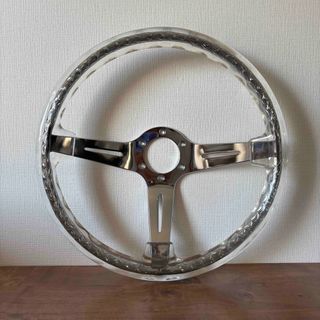 JDMステアリング 35パイ （中古】Avenue ステアリング 35パイ