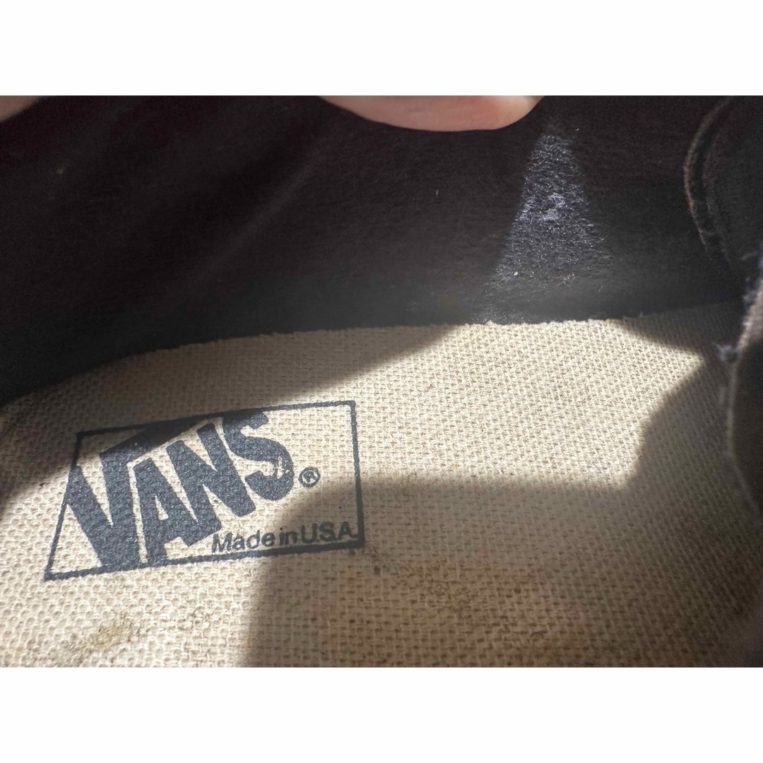 VANS - 90s USA製 VANS LAMPIN ブラウンスエード US12 新品の VANS - 90s USA製 VANS LAMPIN ブラウンスエード US12 新品の