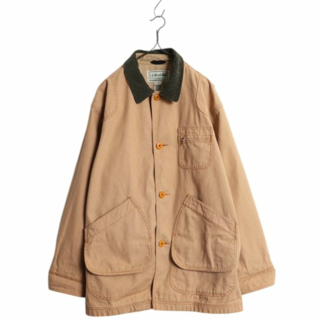 エルエルビーン ダック ハンティング ジャケット メンズ L 古着 エルエルビーン ダック ハンティング ジャケット メンズ L 古着