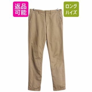 初売りセール チノ コットン CREW J パンツ ノータック 古着 / 34 32 メンズ 男性用