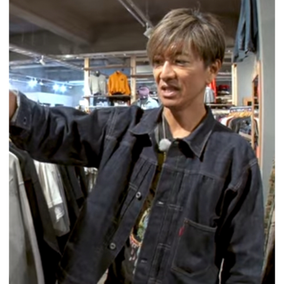 ⭐️大人気 リーバイス 1st TYPE1 デニム ダークインディゴ L ⭐️大人気 リーバイス 1st TYPE1 デニム ダークインディゴ L