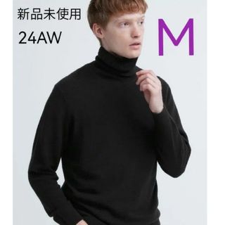 UNIQLO - 新品未使用 24AW ユニクロ カシミヤタートルネック UNIQLO - 新品未使用 24AW ユニクロ カシミヤタートルネック