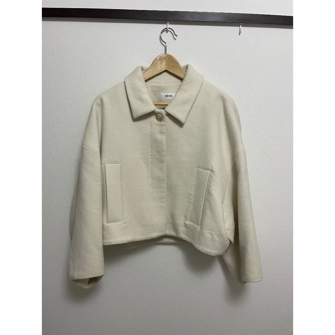SNIDEL - SNIDEL ウールブレンド　ショートコート
