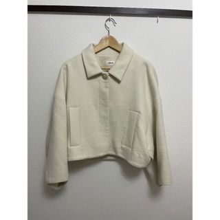 スナイデル(SNIDEL)のSNIDEL ウールブレンド　ショートコート(ブルゾン)