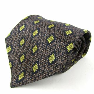 エトロ(ETRO)のエトロ ネクタイ 総柄 シルク イタリア製 ブランド メンズ ネイビー系 ETRO(ネクタイ)