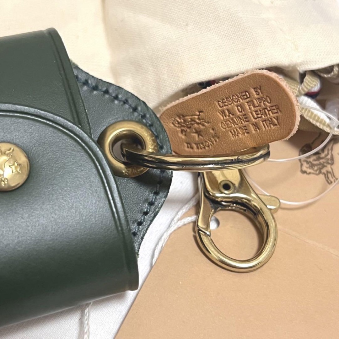 IL BISONTE イルビゾンテ キーケース 緑 グリーン スマートキー 新品 IL BISONTE イルビゾンテ キーケース 緑 グリーン スマートキー 新品