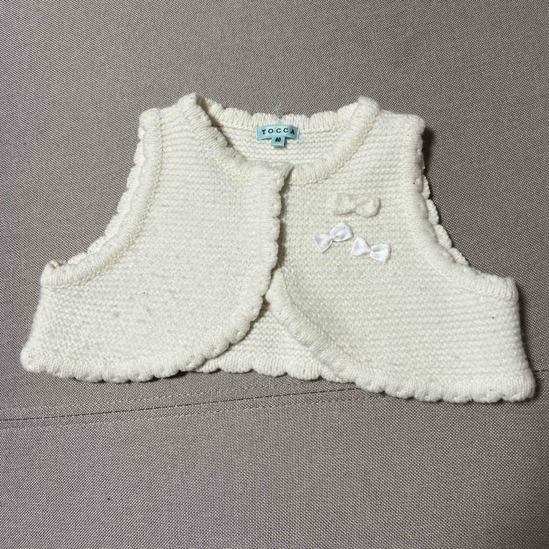 TOCCA(トッカ)のTOCCA ベスト キッズ/ベビー/マタニティのベビー服(~85cm)(カーディガン/ボレロ)の商品写真