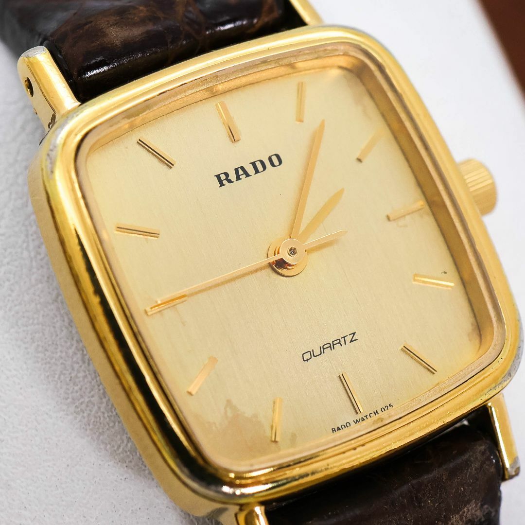 RADO - 稼働 RADO 腕時計 アンティーク スクエア レディース RADO - 稼働 RADO 腕時計 アンティーク スクエア レディース