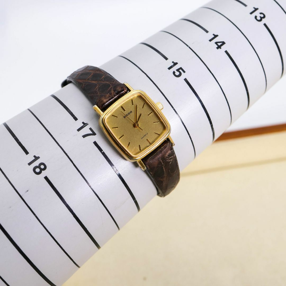 RADO - 稼働 RADO 腕時計 アンティーク スクエア レディース RADO - 稼働 RADO 腕時計 アンティーク スクエア レディース