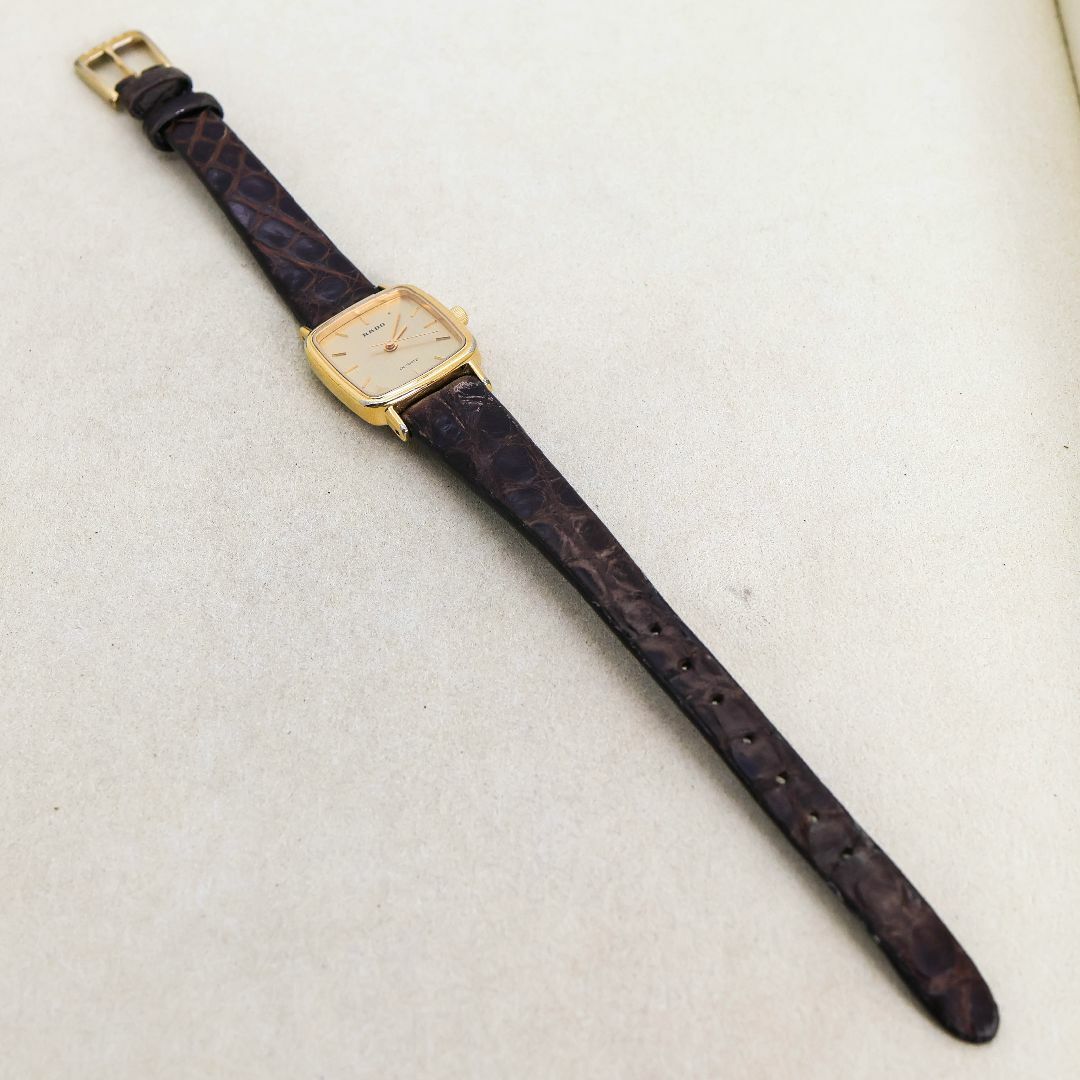 RADO - 稼働 RADO 腕時計 アンティーク スクエア レディース RADO - 稼働 RADO 腕時計 アンティーク スクエア レディース