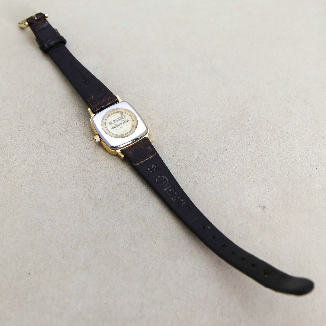 RADO - 稼働 RADO 腕時計 アンティーク スクエア レディース RADO - 稼働 RADO 腕時計 アンティーク スクエア レディース
