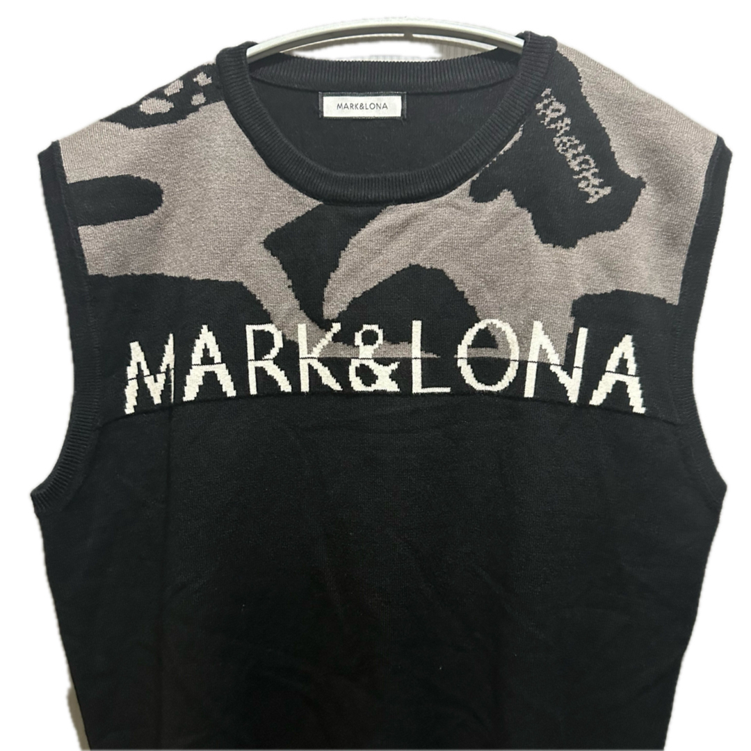 MARK&LONA - マークアンドロナ ビッグロゴ カモフラ切替 ゴルフ MARK&LONA - マークアンドロナ ビッグロゴ カモフラ切替 ゴルフ