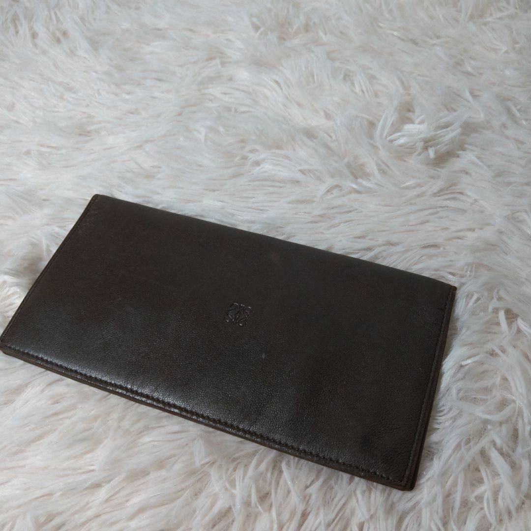 LOEWE 二つ折り財布 ブラウン LOEWE 二つ折り財布 ブラウン