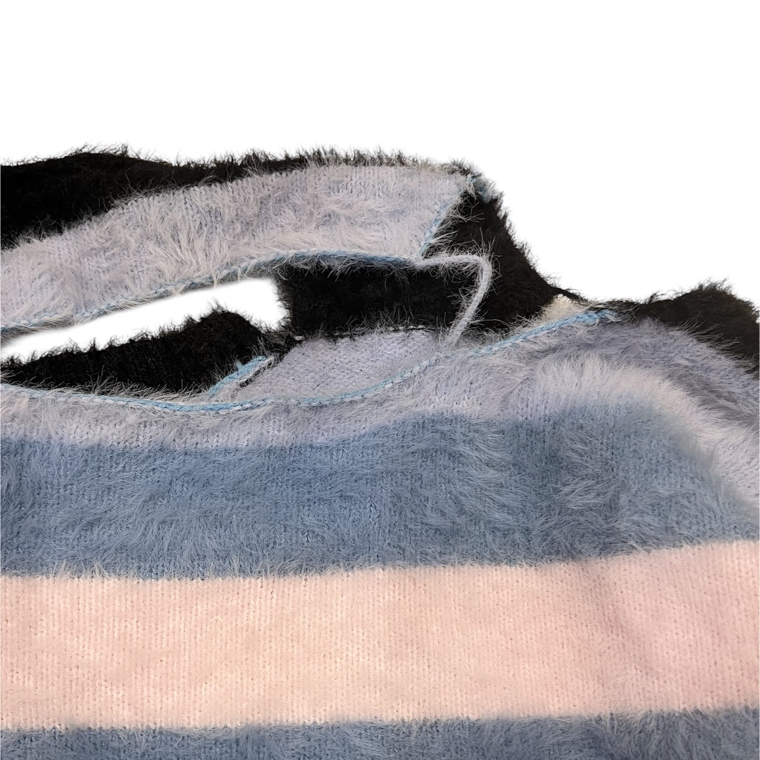 Charles jeffrey loverboy 19AW モヘヤダメージニット Charles jeffrey loverboy 19AW モヘヤダメージニット