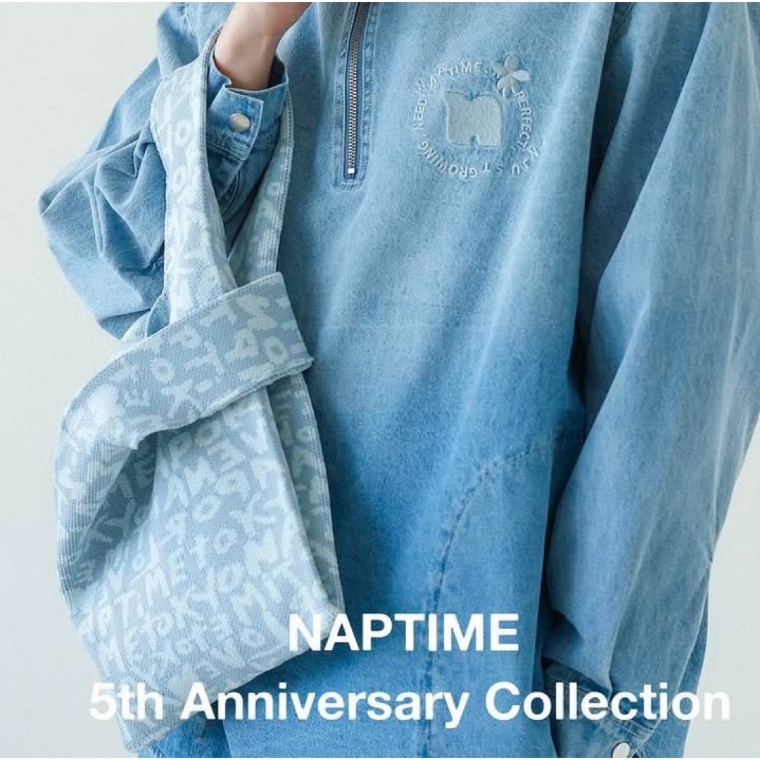 AAA - naptime ニットバッグ トートバッグ ブルーの通販 by AAA - naptime ニットバッグ トートバッグ ブルーの通販 by