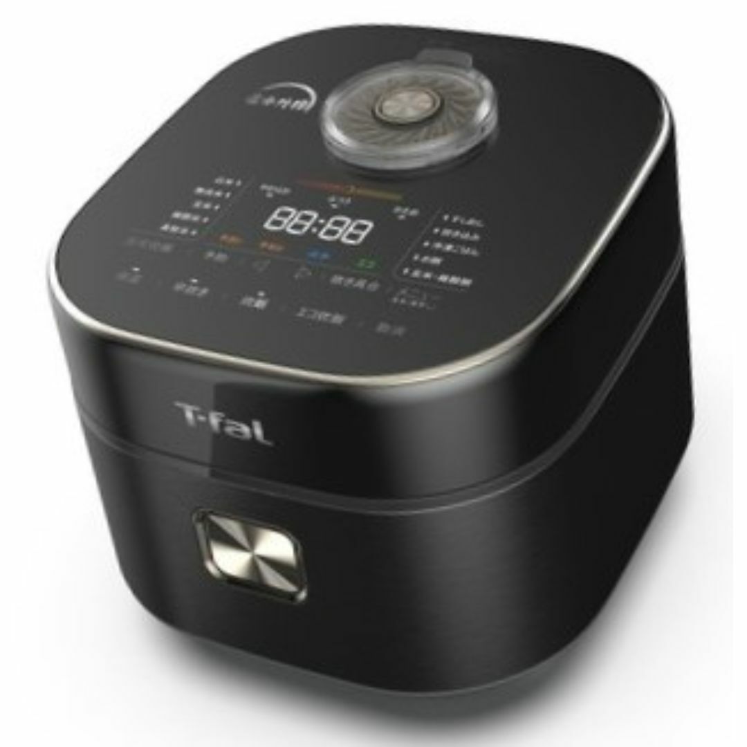 T-fal(ティファール)の☆RK8808JP 遠赤外線IH炊飯器 5.5合 ザ・ライス 黒 ブラック スマホ/家電/カメラの調理家電(炊飯器)の商品写真