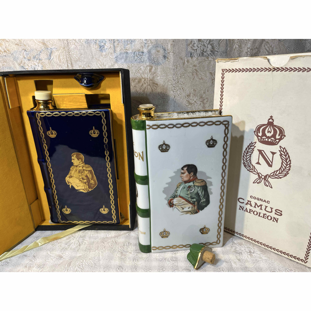 カミュ - 古酒☆ 高級コニャック CAMUS ナポレオン 陶器 ブック カミュ - 古酒☆ 高級コニャック CAMUS ナポレオン 陶器 ブック
