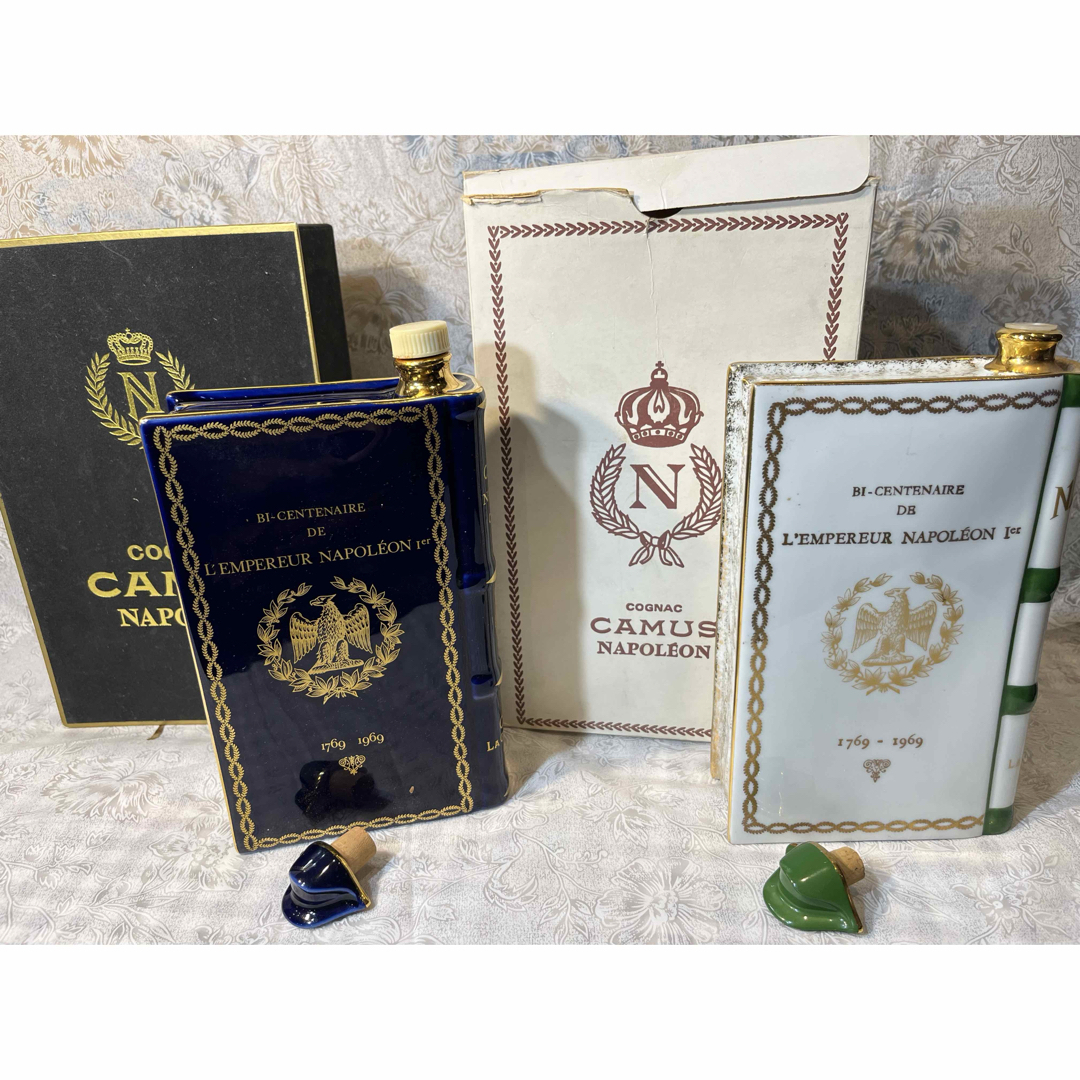 カミュ - 古酒☆ 高級コニャック CAMUS ナポレオン 陶器 ブック カミュ - 古酒☆ 高級コニャック CAMUS ナポレオン 陶器 ブック