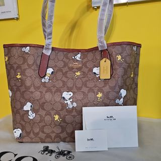 COACHコーチピーナッツコラボ スヌーピー 思い出深い ワッペン COACHコーチピーナッツコラボ スヌーピー 思い出深い ワッペン