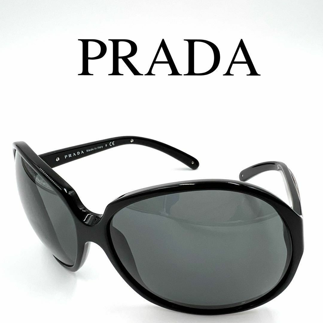 PRADA - PRADA プラダ サングラス 度なし SPR21I サイドロゴ PRADA - PRADA プラダ サングラス 度なし SPR21I サイドロゴ