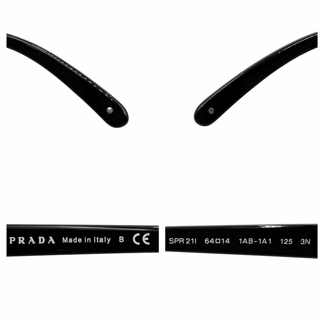 PRADA - PRADA プラダ サングラス 度なし SPR21I サイドロゴ PRADA - PRADA プラダ サングラス 度なし SPR21I サイドロゴ