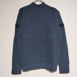 ザノースフェイス(THE NORTH FACE)のTHE NORTH FACE NTW61805 グローブフィットワッフルクルー セーター ニット ブルー レディース ザノースフェイス【中古】4-1205T∞(ニット/セーター)