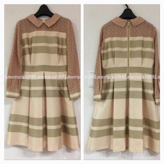 バーバリー(BURBERRY)の美品 ブルーレーベル クレストブリッジ ワンピース 2015(ミニワンピース)