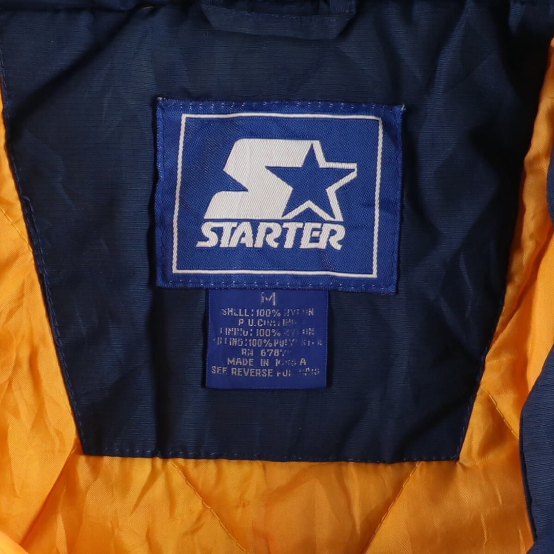 古着 90年代 スターター Starter MICHIGAN ミシガン大学 中綿 古着 90年代 スターター Starter MICHIGAN ミシガン大学 中綿