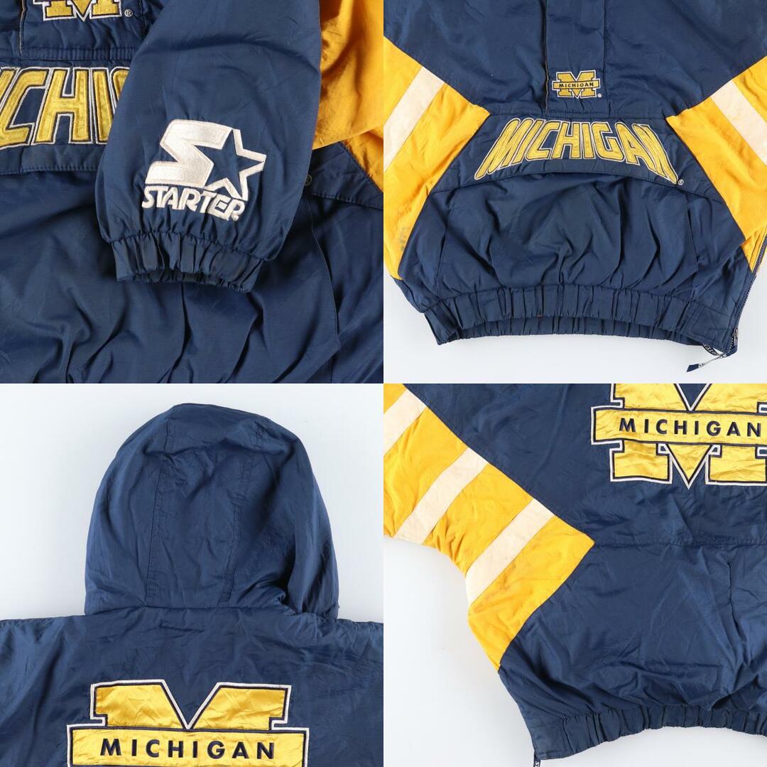 古着 90年代 スターター Starter MICHIGAN ミシガン大学 中綿 古着 90年代 スターター Starter MICHIGAN ミシガン大学 中綿