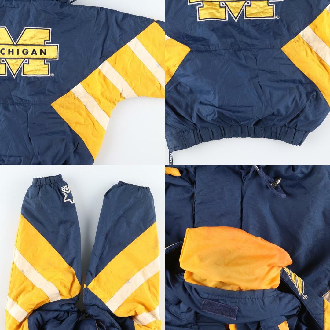 古着 90年代 スターター Starter MICHIGAN ミシガン大学 中綿 古着 90年代 スターター Starter MICHIGAN ミシガン大学 中綿