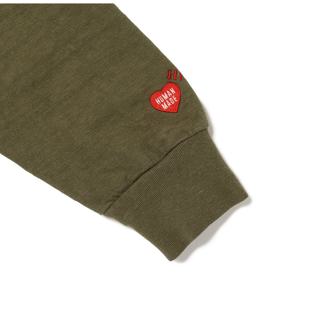 HUMAN MADE Graphic L/S T-Shirt Olivedrab HUMAN MADE Graphic L/S T-Shirt Olivedrab