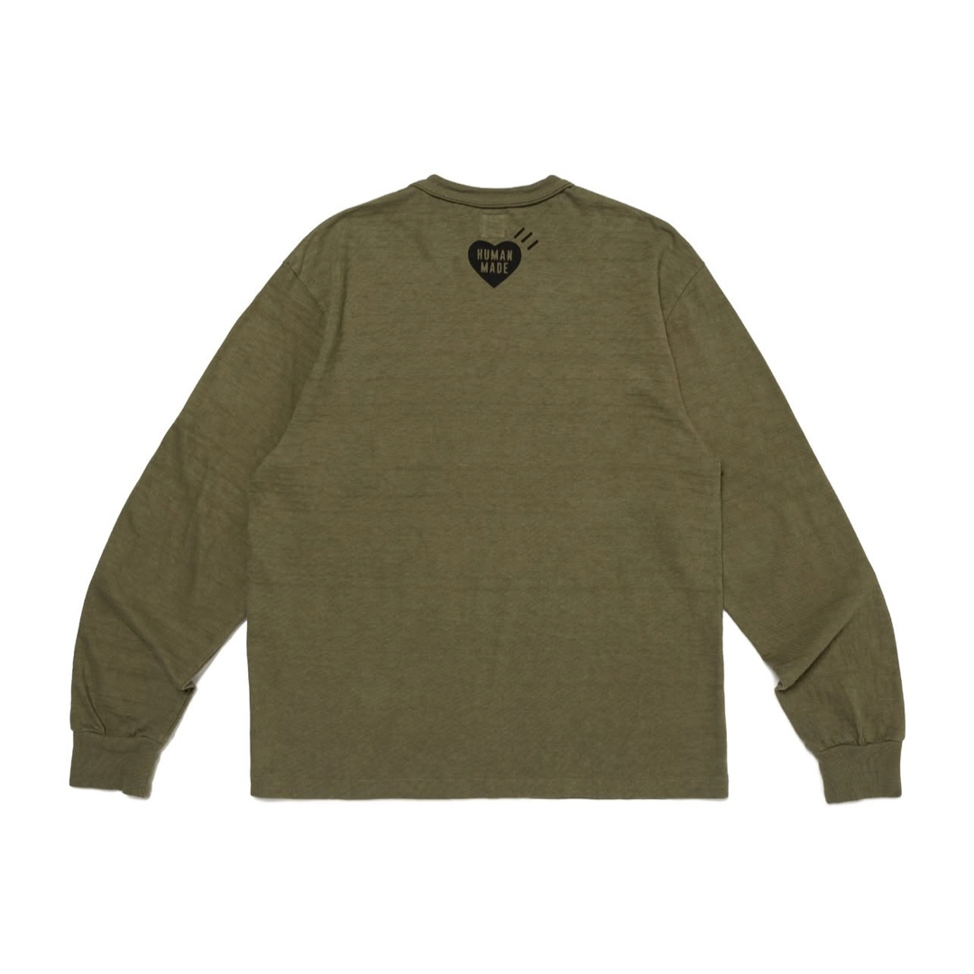 HUMAN MADE Graphic L/S T-Shirt Olivedrab HUMAN MADE Graphic L/S T-Shirt Olivedrab